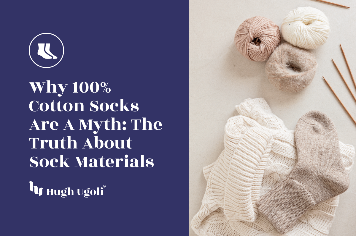 Discover the blend of natural and synthetic fibers behind the perfect socks.